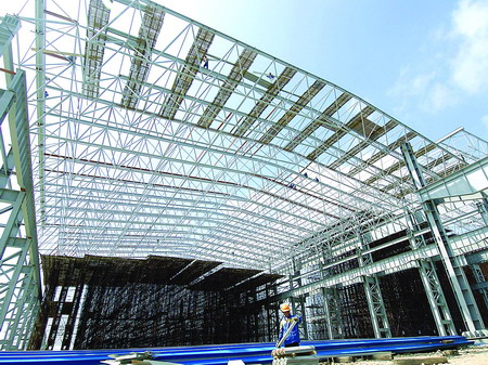 临湘船厂网架工程